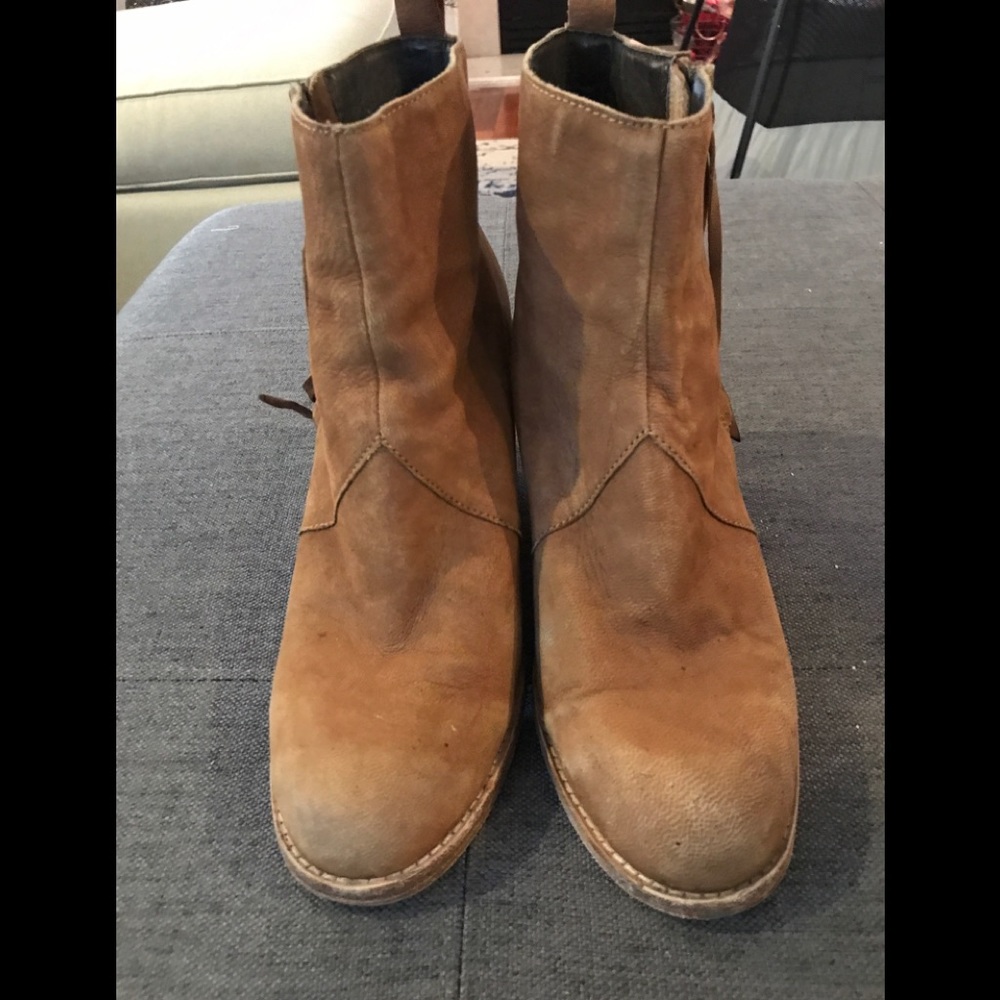 Tan dolce vita booties. Size 8.5